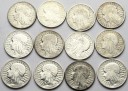 LOT 12 x 2 zł Głowa kobiety, INWESTYCJA AG SREBRO