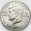 5 dolarów Niue 1988 Kennedy Berliner