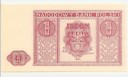 Polska 1 zł, jeden złoty 1946, stan 1-