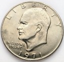1 dolar USA 1971 Eisenhower