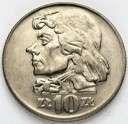 10 zł złotych 1966 Tadeusz Kościuszko, stan 1-