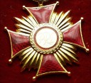 Medal Order Krzyż Zasługi PRL - złoty + MINIATURKA