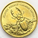 2 zł, złote 1997 Jelonek Rogacz, stan 1-