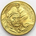 2 zł, złote 1997 Stefan Batory, stan 1-