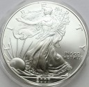 1 oz uncja One Silver Dollar dolar 2007 AG, stan 1