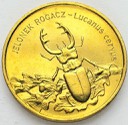 2 zł, złote 1997 Jelonek Rogacz, stan 1-