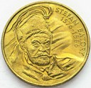 2 zł, złote 1997 Stefan Batory, stan 1-
