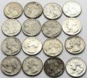 LOT ZESTAW 16 x 25 centów USA D P Washington