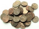 LOT ZESTAW 50 x 1 cent Lincoln