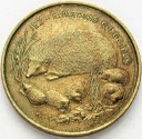 2 zł, złote 1996 Jeż Jeże, stan 1-/2
