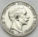 2 Marki, Drei Mark 1909 A Prusy