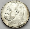 10 zł złotych Józef Piłsudski 1934 STRZELECKI s.3+