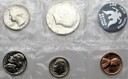 USA blister zestaw od 1 centa do 1/2 dolara