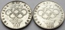 LOT 2 x 200 zł 1976 OLIMPIADA INWESTYCJA SREBRO