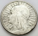 10 zł złotych Głowa kobiety 1932, stan 3