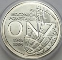 20 zł złotych 1995 ONZ, stan L-