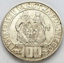 100 zł 1966 Mieszko Dąbrówka Millenium, stan 2