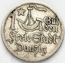 1 gulden 1923 WMG Wolne Miasto Gdańsk