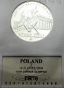 10 zł złotych 2004 Ateny Szermierka PR70