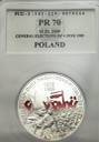 10 zł złotych 2009 Solidarność Jan Paweł II PR70