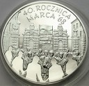 10 zł złotych 2008 40 rocznica marca '68, stan L