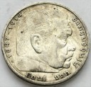 5 Marek, Mark 1936 A, Hindenburg, SREBRO