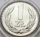 1 zł, jeden złoty 1975, stan 1-