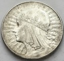 10 zł złotych Głowa kobiety 1932 stan 3+