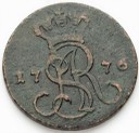 1 gr, jeden grosz 1776 EB, stan 2-