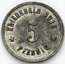5 fenigów 1918 Soldau Działdowo, RZADKA