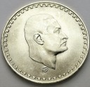Egipt 50 piastrów 1970 Naser 12 5 g Ag 720 stan 1-