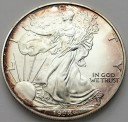 1 oz uncja One Silver Dollar dolar 1998 AG, stan 1