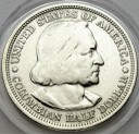 1/2 Dolara Half Dollar SREBRO 1893 Wystawa Kolumba