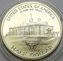 1/2 Dolara Half Dollar SREBRO 1982 Waszyngton st.L