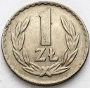 1 zł 1949, jeden złoty 1949, MIEDZIONIKIEL stan 2