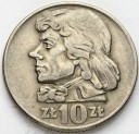 10 zł złotych 1966 Tadeusz Kościuszko stan 3