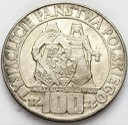100 zł 1966 Mieszko Dąbrówka Millenium, stan 2