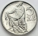 5 zł, pięć złotych z Rybakiem 1973 Rybak stan 1/1-