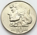 10 zł, dziesięć złotych 1960 Tadeusz Kościuszko 1-