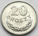 20 gr, dwadzieścia groszy 1949 AL stan 1- RZADKA