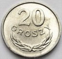 20 gr, dwadzieścia groszy 1957, stan 1, RZADKA