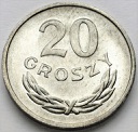 20 gr, dwadzieścia groszy 1961, stan 1, RZADKA