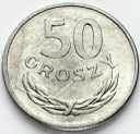 50 gr, pięćdziesiąt groszy 1967, stan 1/1- RZADKA