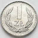 1 zł, jeden złoty 1971, stan 1/1-