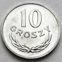 10 gr, dziesięć groszy 1961, stan 1