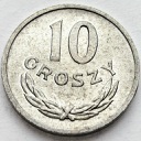 10 gr, dziesięć groszy 1963, stan 1-/1