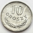 10 gr, dziesięć groszy 1965, stan 1-