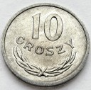 10 gr, dziesięć groszy 1966, stan 1/1-
