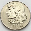 10 zł złotych 1972 Tadeusz Kościuszko, stan 1