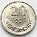 20 gr, dwadzieścia groszy 1966, stan 1